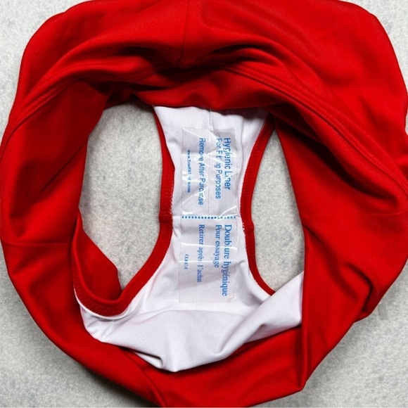 Victoria's Secret Swim Bottom Pink Active Size Medium Cheeky Shortie NEW - Picture 7 of 7